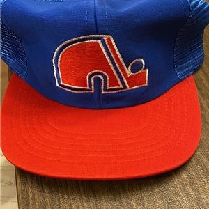 This is a Québec Nordiques adjustable hat.